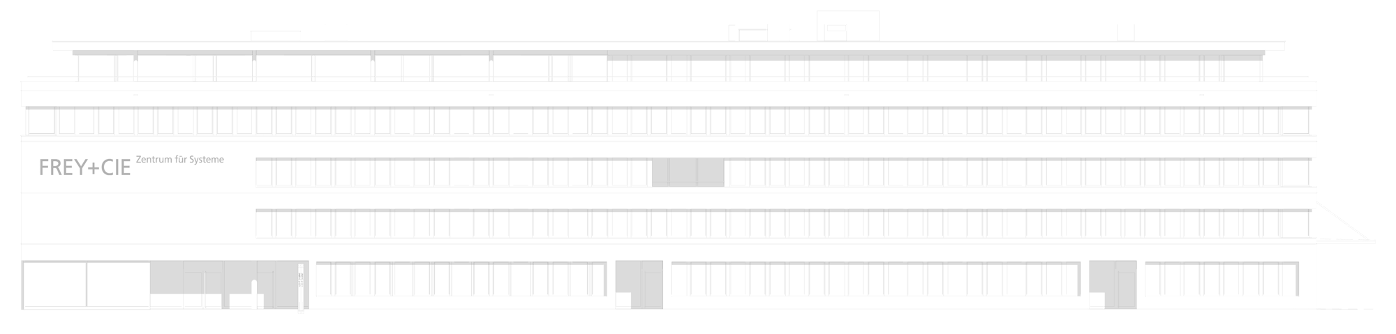 Grundriss: Geschäftshaus ZESY, Rothenburg